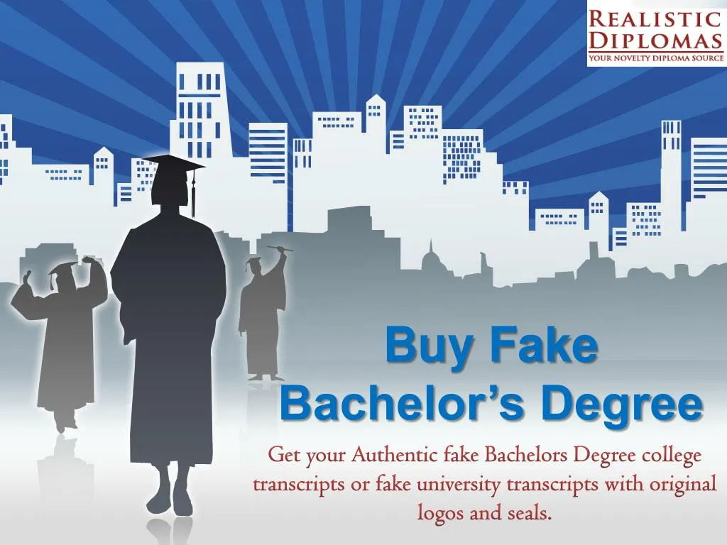 buy fake bachelor s degree