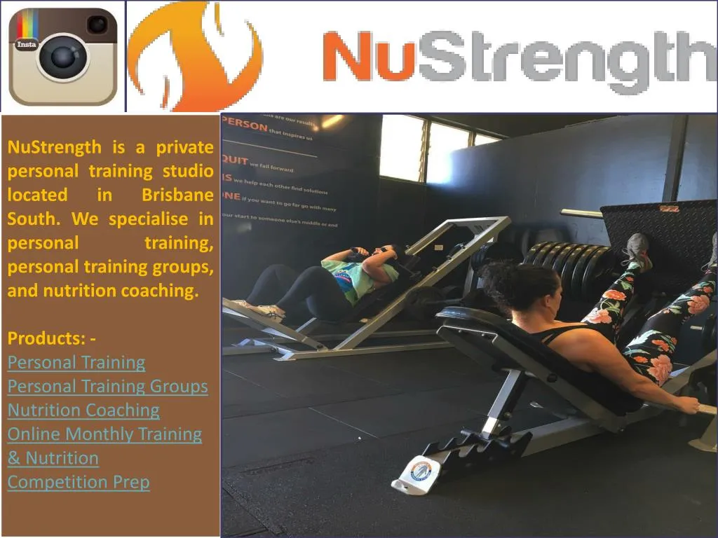 nustrength is a private personal training studio