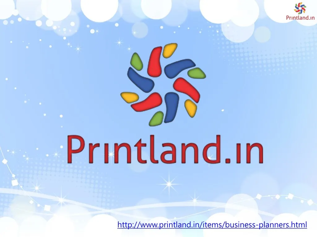 http www printland in items business planners html