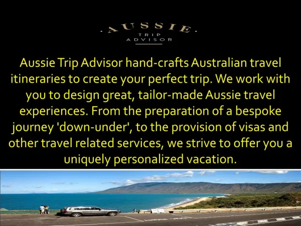 Australia Travel Advice