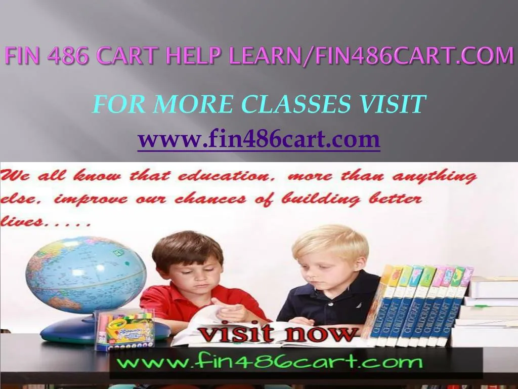 fin 486 cart help learn fin486cart com