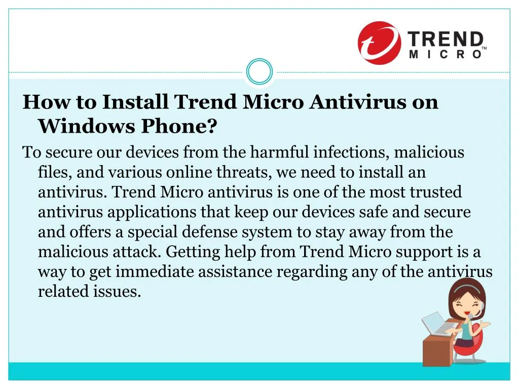 how to install trend micro antivirus on windows