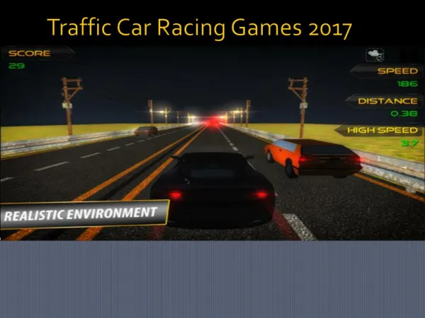 Traffic Car Racing Games 2017