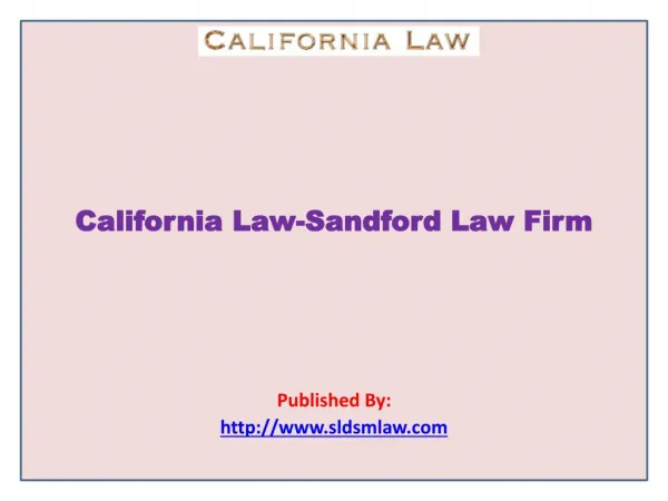 Sandford Law Firm