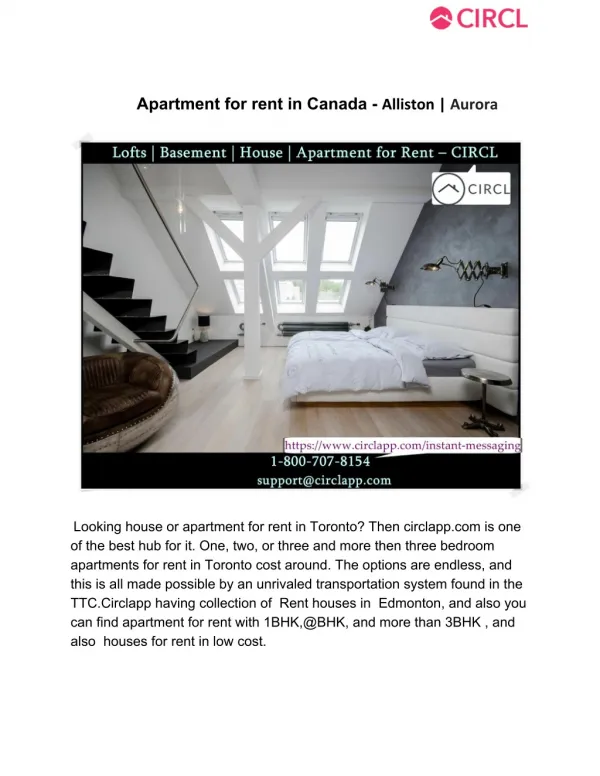 Apartment for rent in Canada - ​ Alliston | ​ Aurora