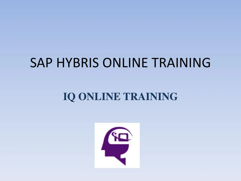 sap hybris online training