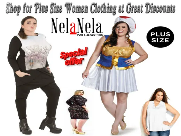 Shop for Plus Size Women Clothing at Great Discounts