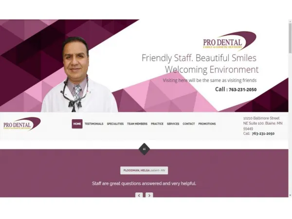 Dentist Blaine MN | Periodontic Dentistry - Pro Dental