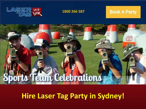 Hire Laser Tag Party in Sydney!