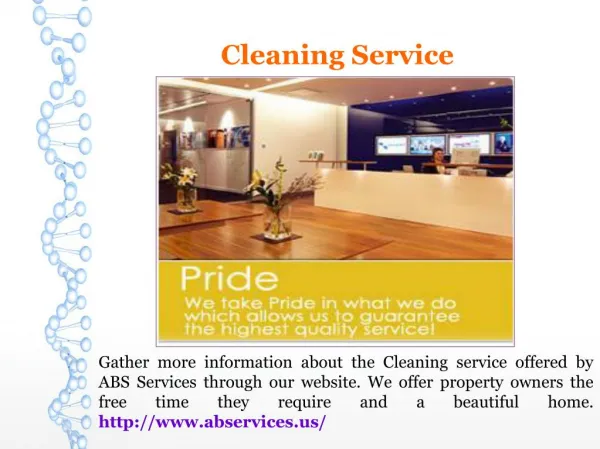 cleaning service