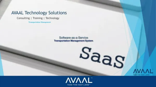 Why AVAAL Freight Management (AFM) Suite?
