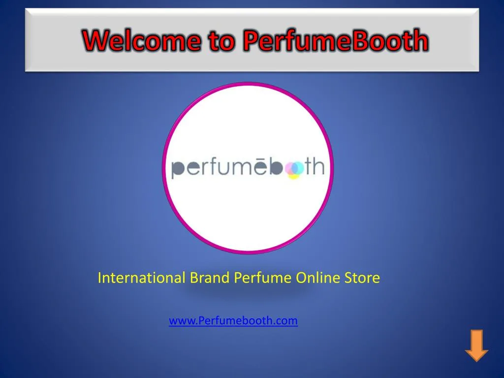 welcome to perfumebooth