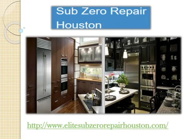 Houston Sub Zero Repairs