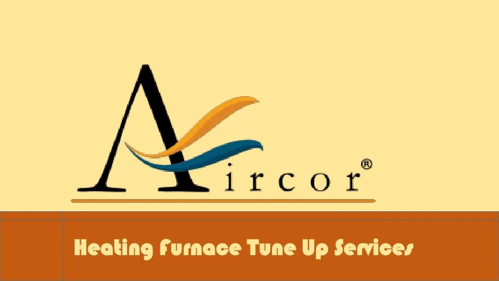 heating furnace tune up services