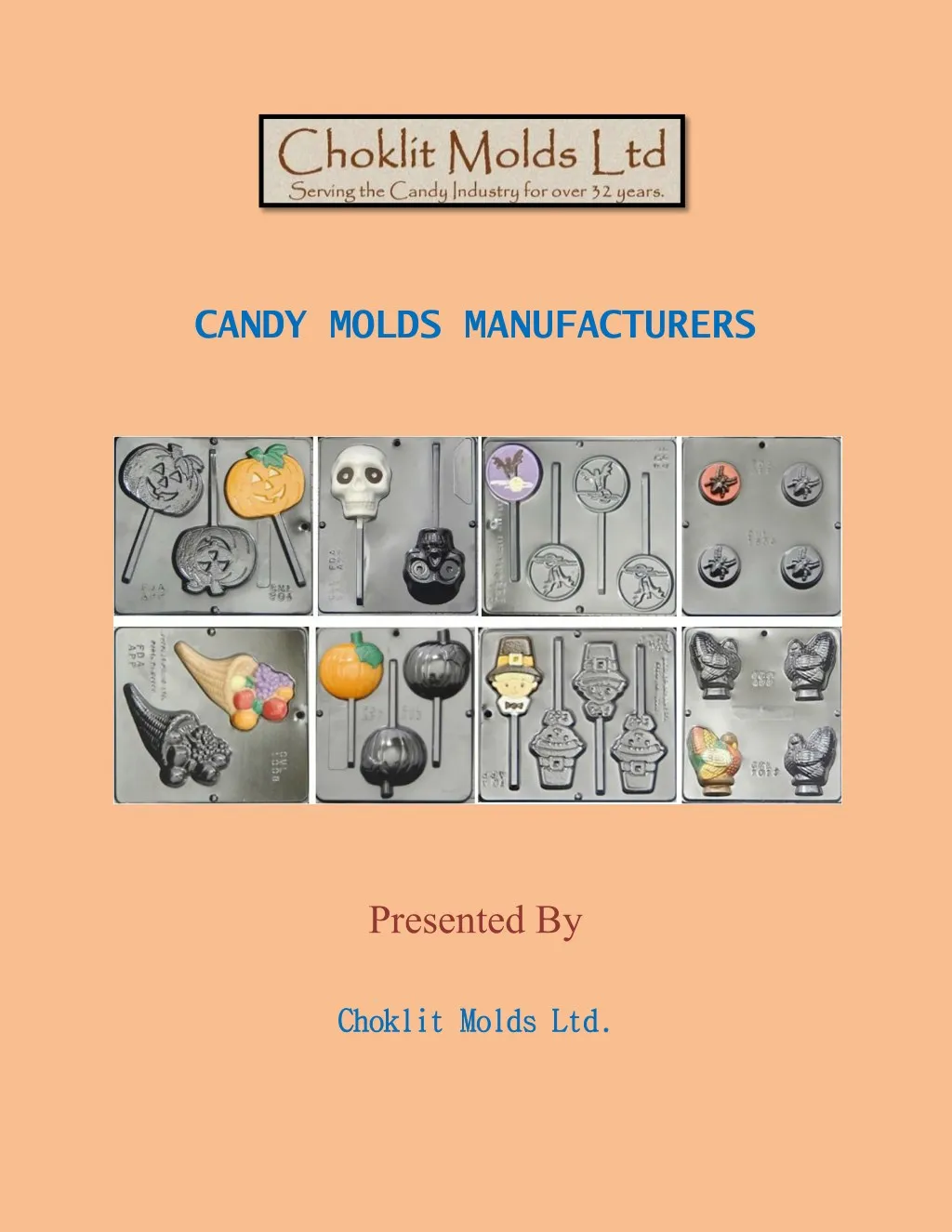 candy molds manufacturers