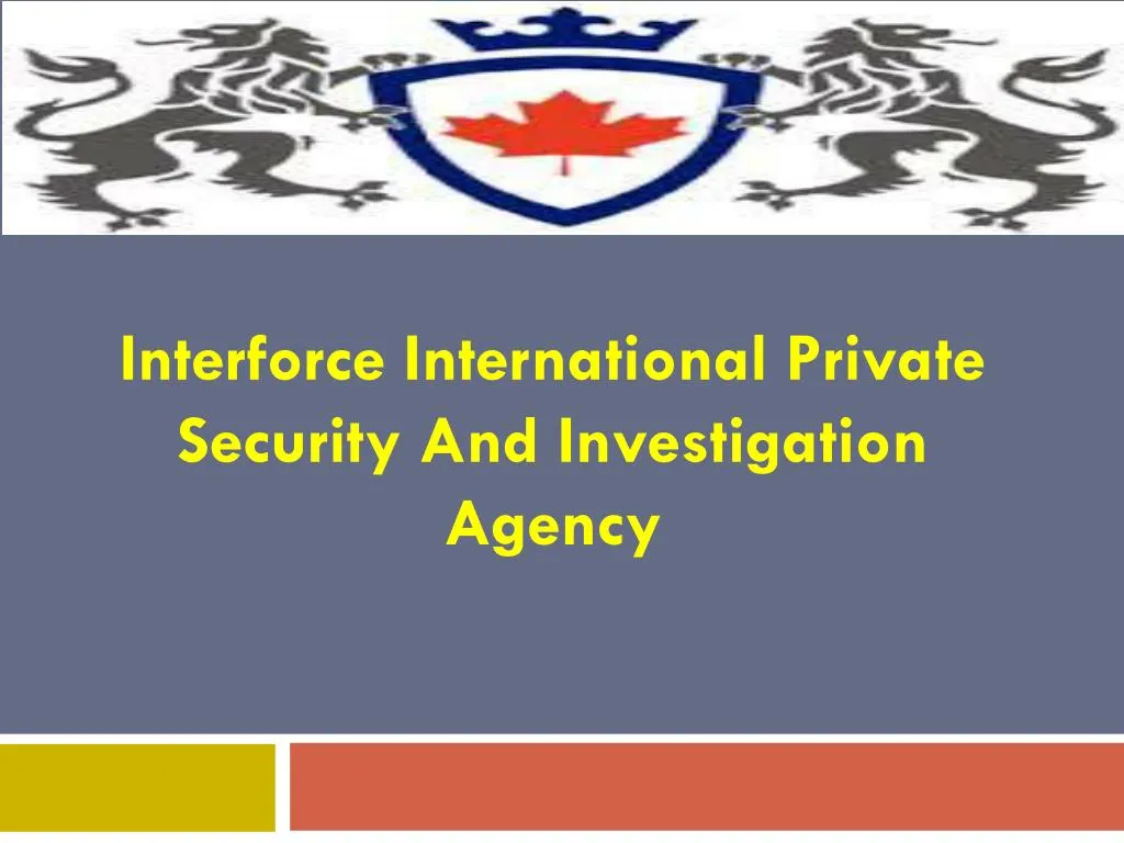 interforce international private security