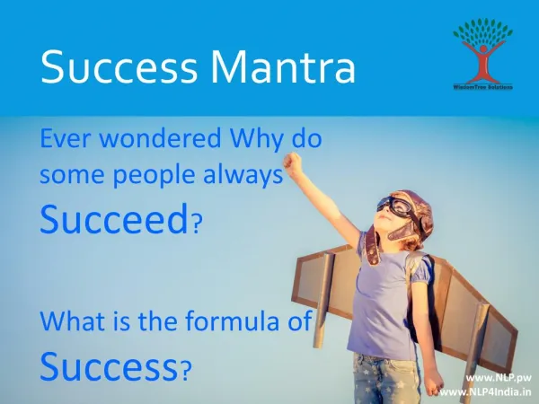 Nlp success mantra