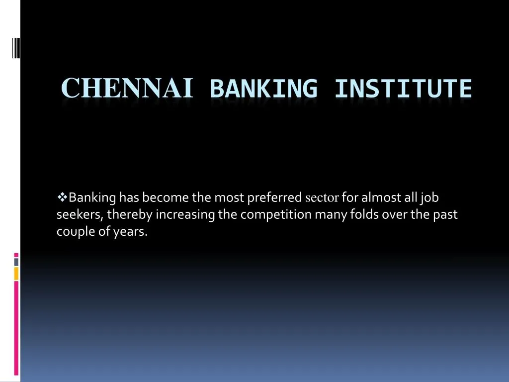 chennai banking institute