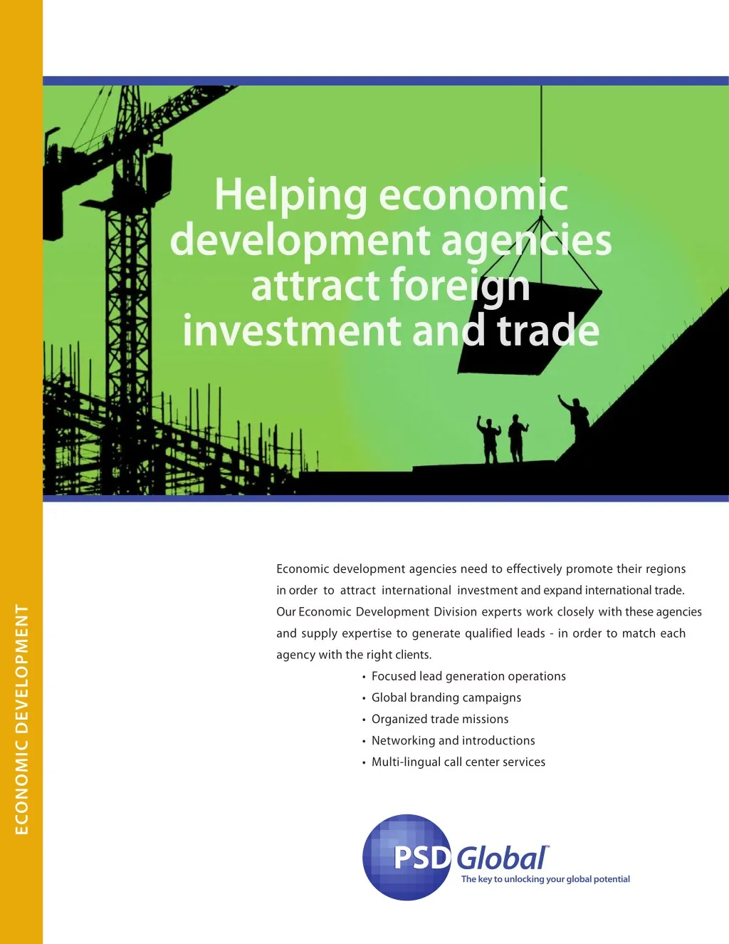 helping economic development agencies attract
