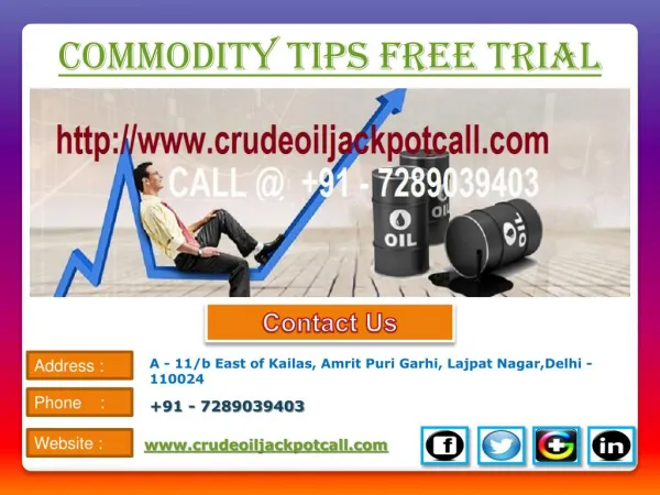 commodity tips free trial