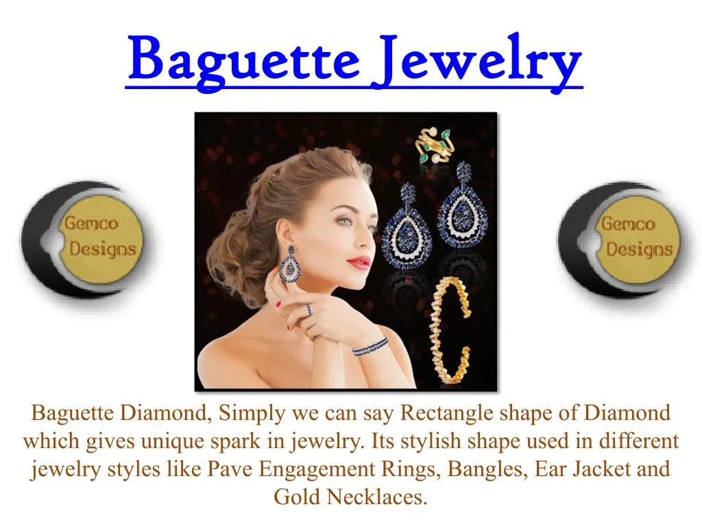 baguette jewelry