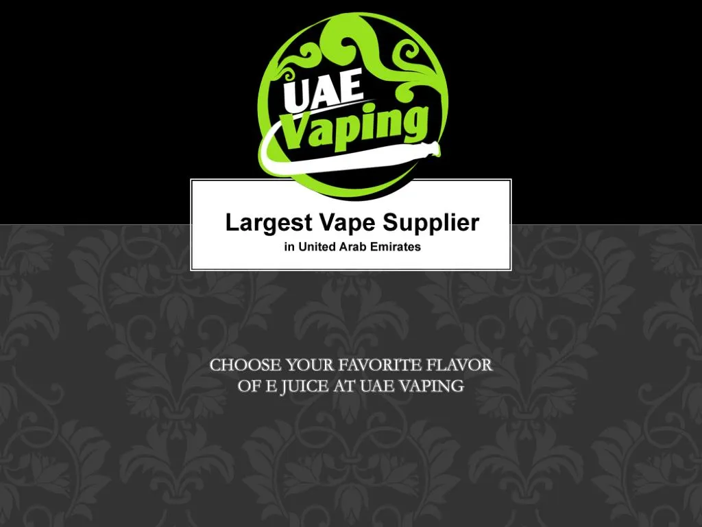 choose your favorite flavor of e juice at uae vaping