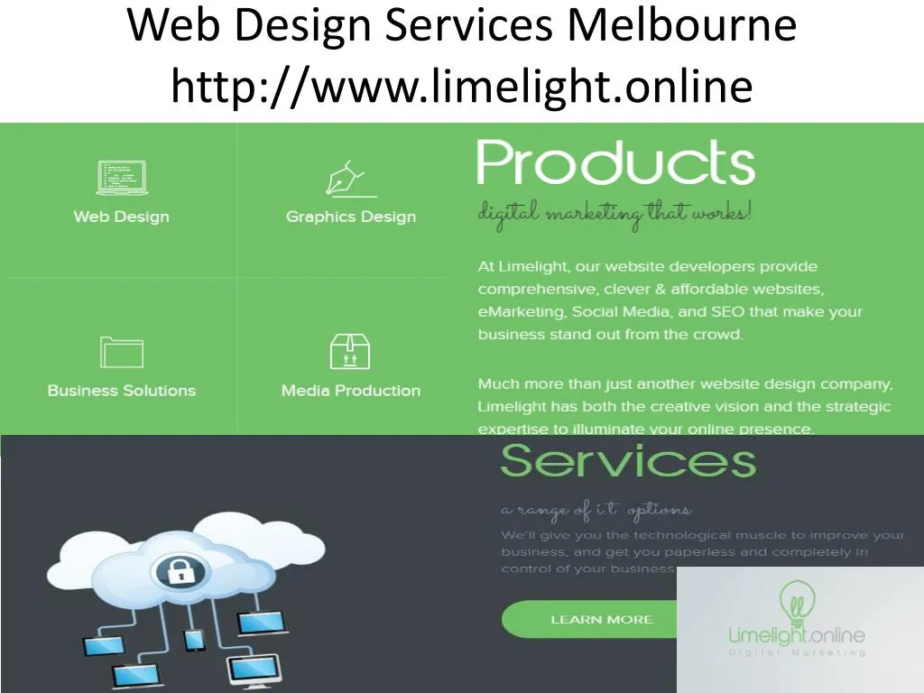 web design services melbourne http www limelight online
