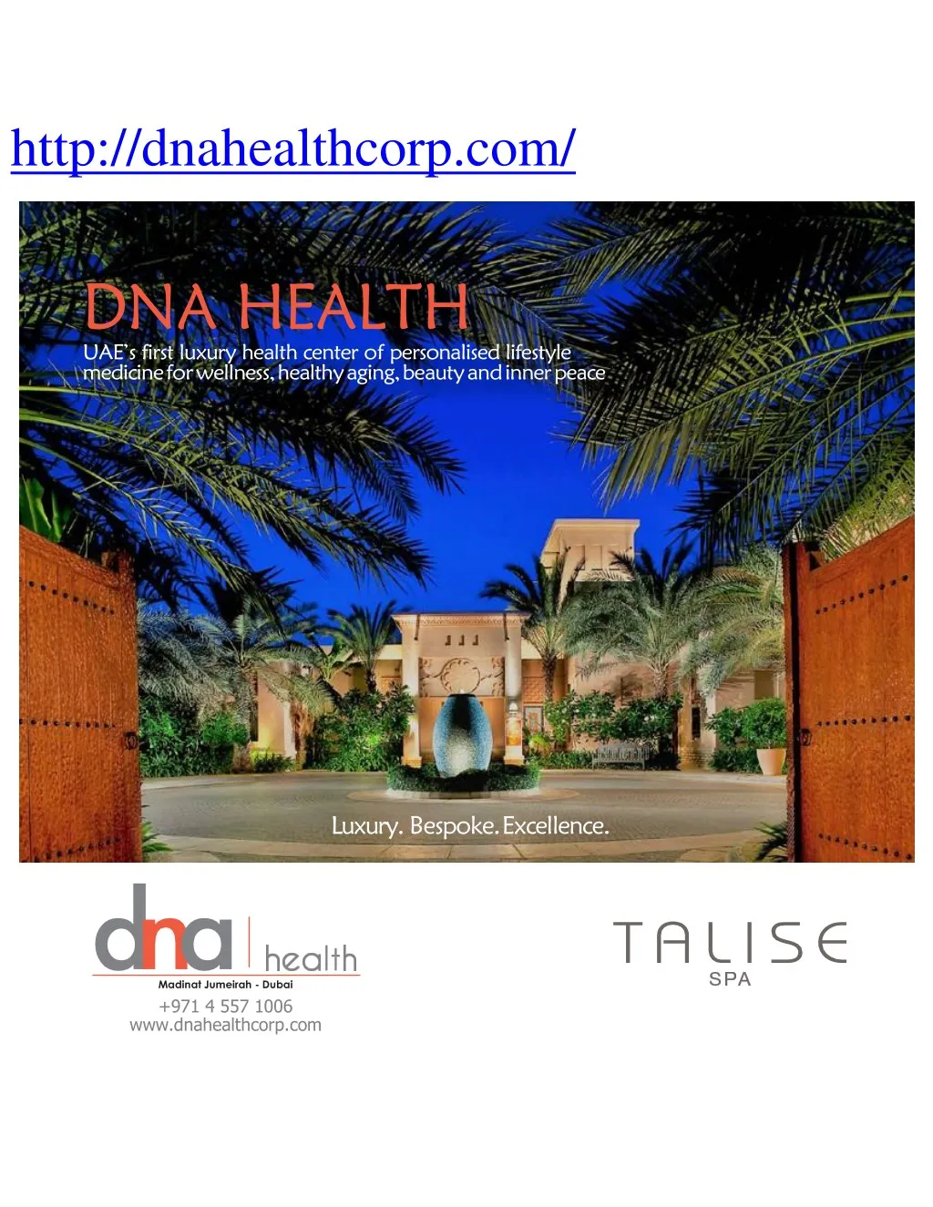 http dnahealthcorp com dna health uae s first