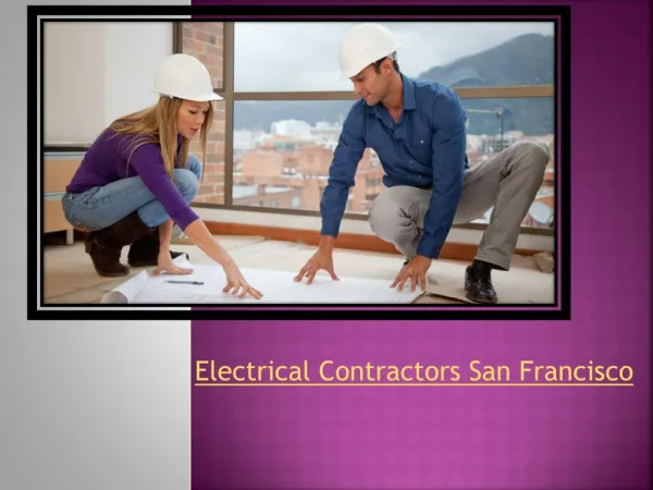 Electrical Contractors San Francisco