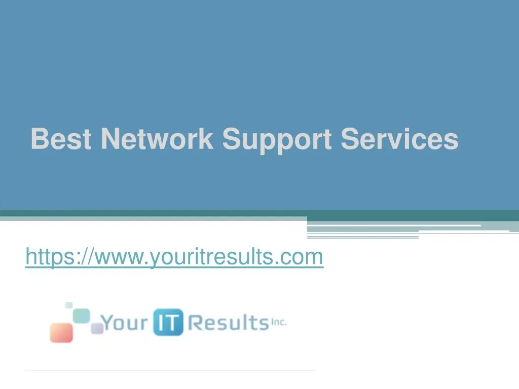 best network support services