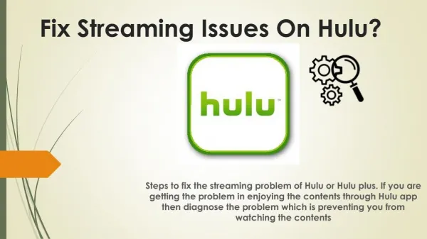 Hulu Help to Fix Streaming Issues call 1-888-416-0142