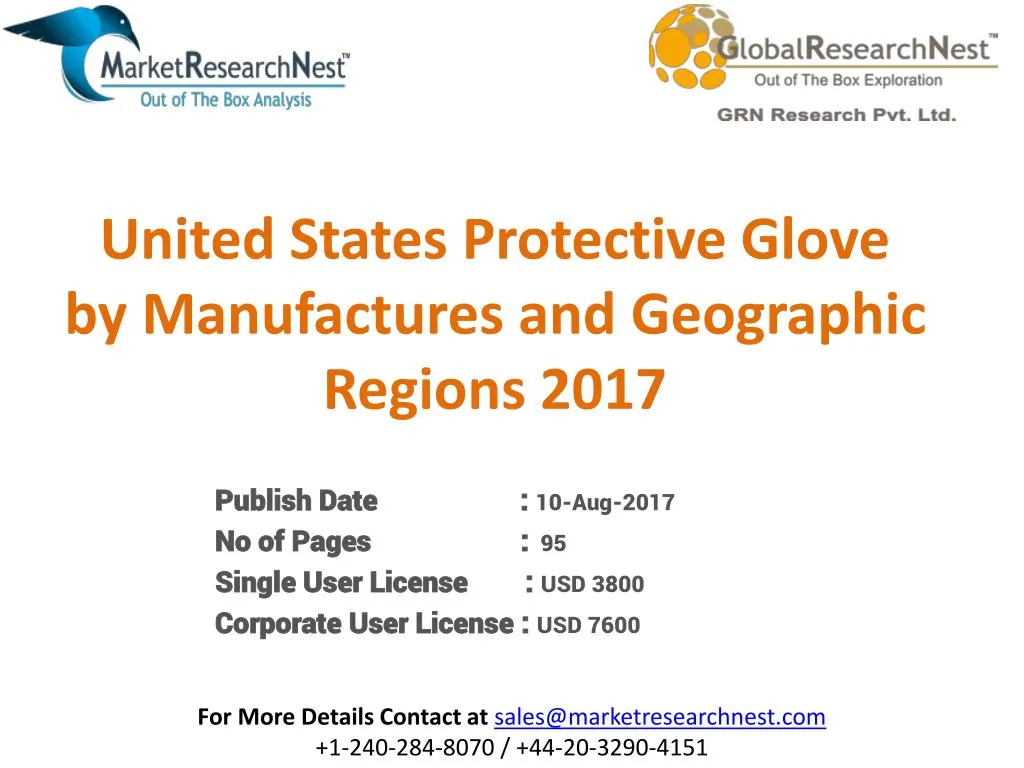 united states protective glove by manufactures and geographic regions 2017