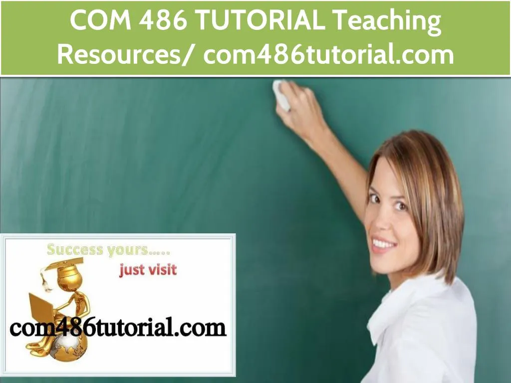 com 486 tutorial teaching resources
