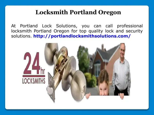 Locksmith in Portland