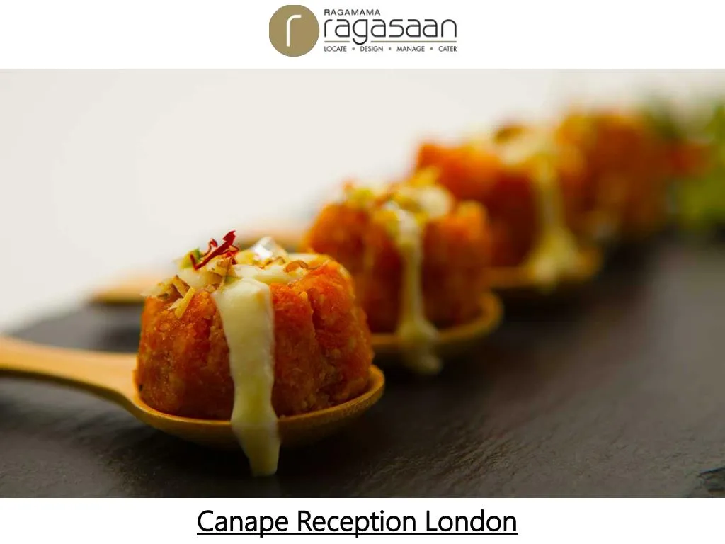 canape reception london