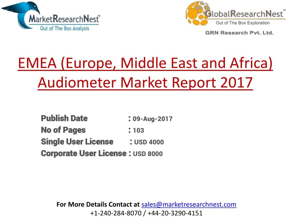 emea europe middle east and africa audiometer market report 2017