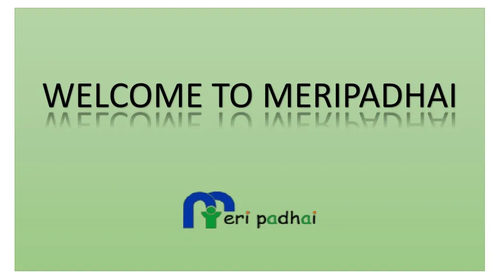 welcome to meripadhai