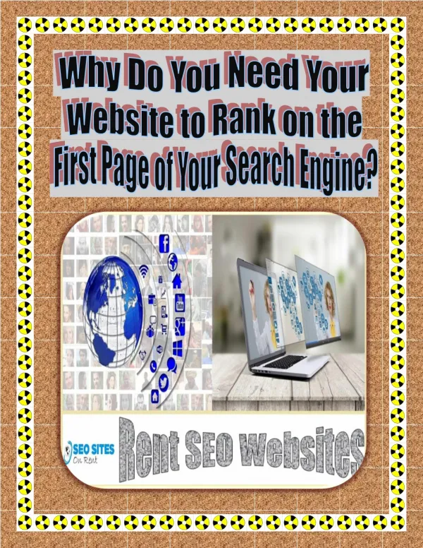 Why Do You Need Your Website to Rank on the First Page of Your Search Engine?
