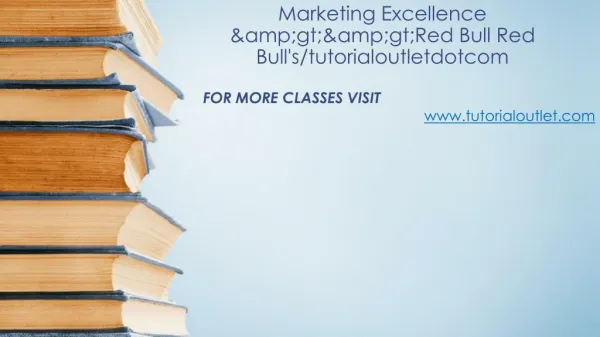 Marketing Excellence &amp;gt;&amp;gt;Red Bull Red Bull's/tutorialoutletdotcom
