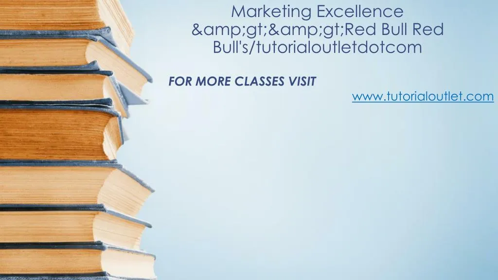 marketing excellence amp gt amp gt red bull red bull s tutorialoutletdotcom