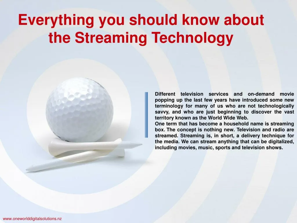 everything you should know about the streaming