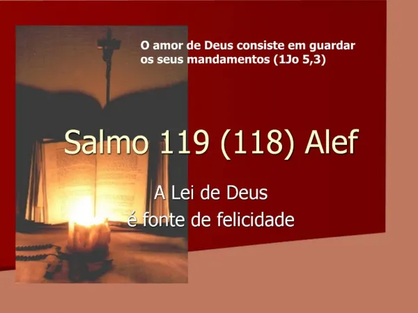 Salmo 119 118 Alef