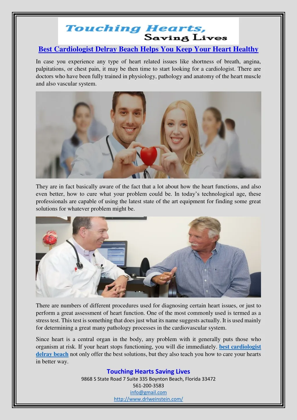 best cardiologist delray beach helps you keep