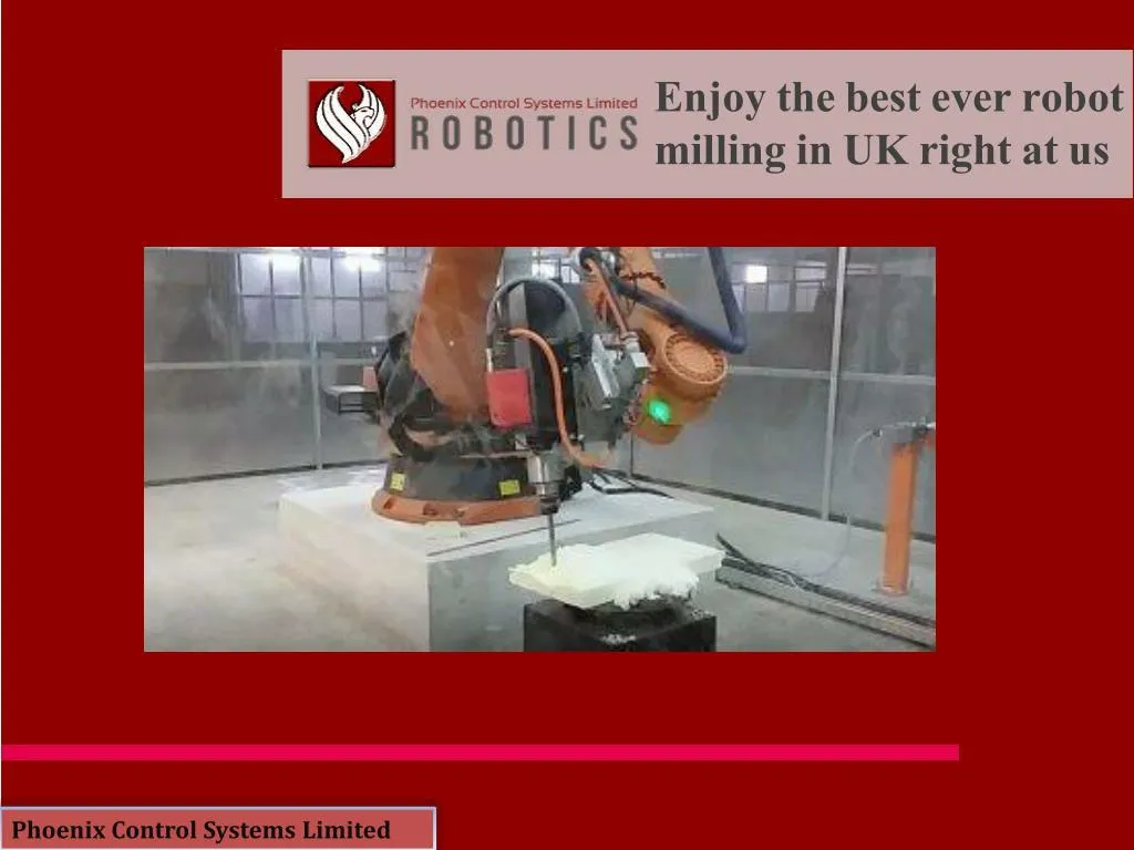 enjoy the best ever robot milling in uk right