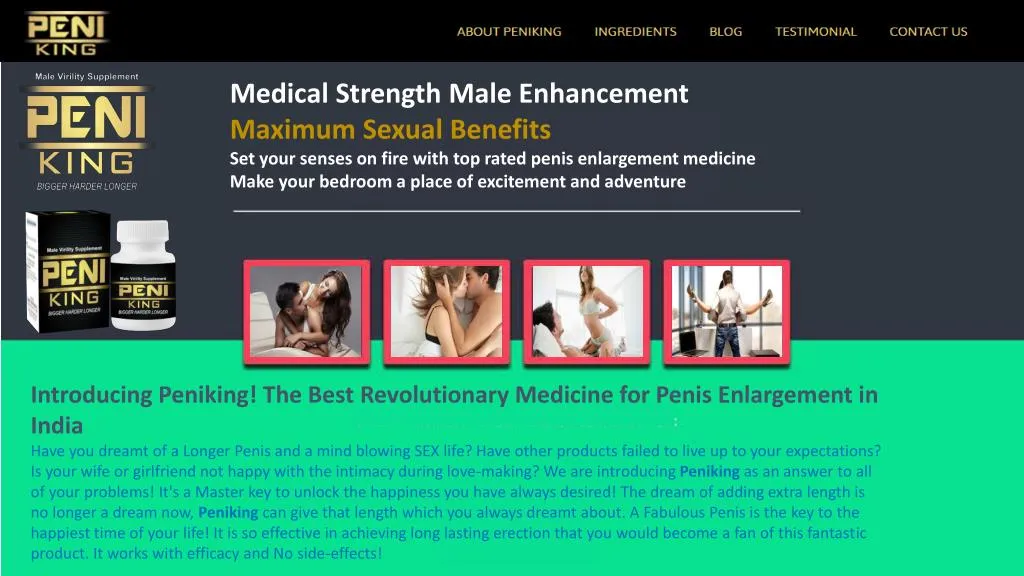 medical strength male enhancement maximum sexual