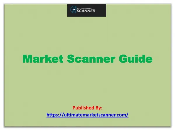 Market Scanner Guide