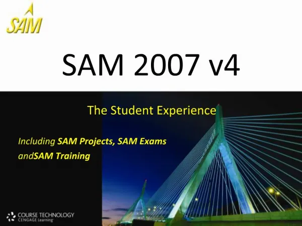 SAM 2007 v4