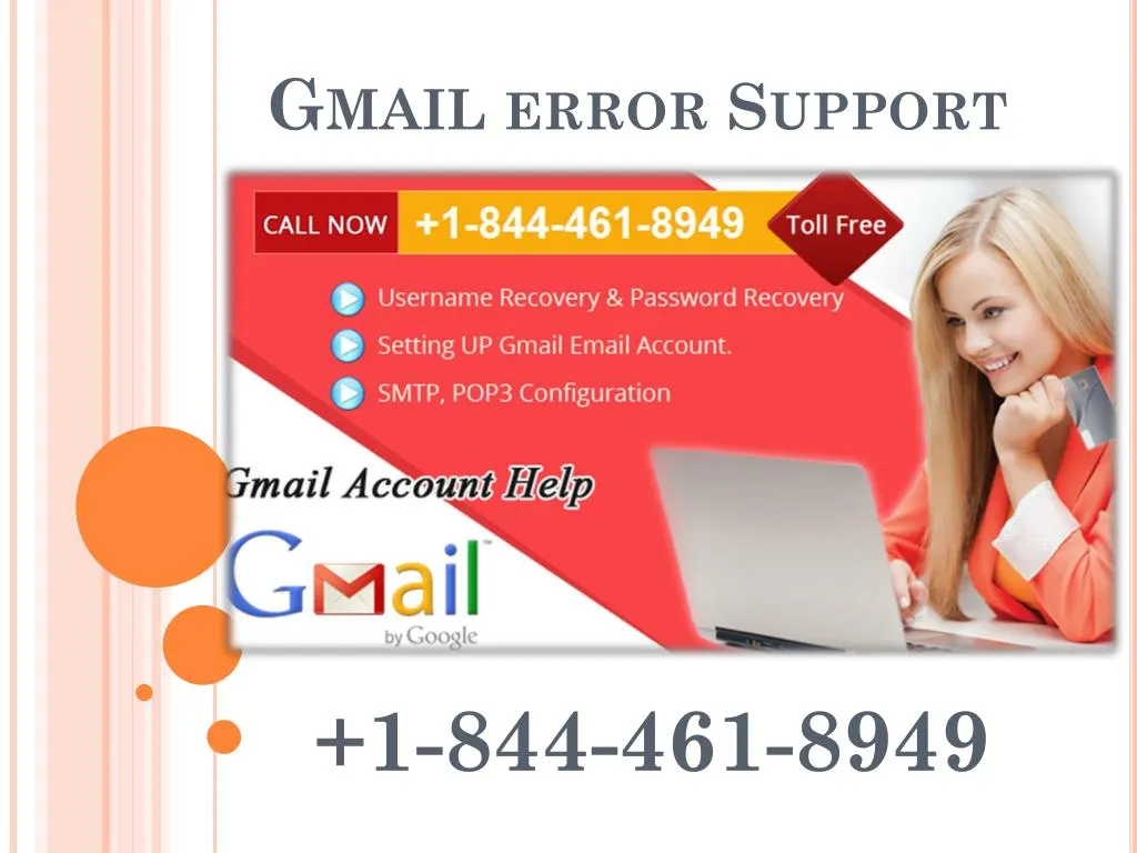 gmail error support