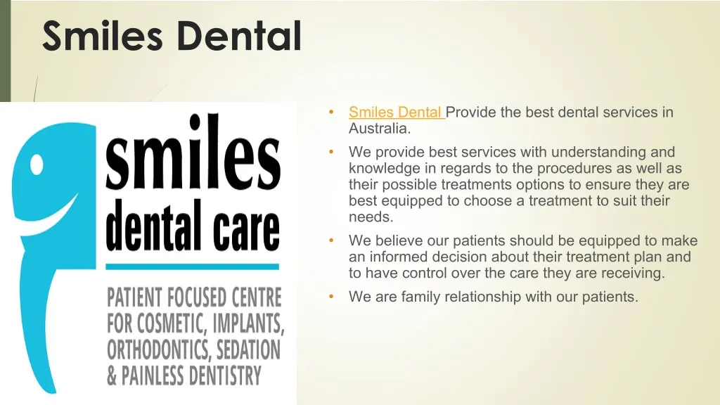 smiles dental