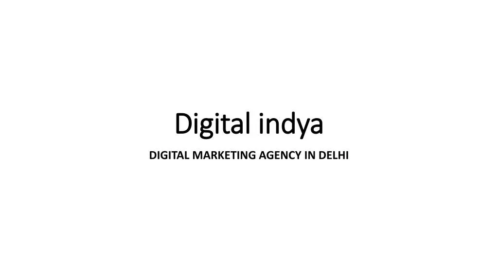 digital indya